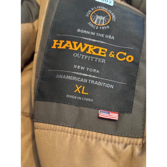 Hawke & Co Thermal Insulated Parka With Faux Fur Hood XL - Picture 4 of 14